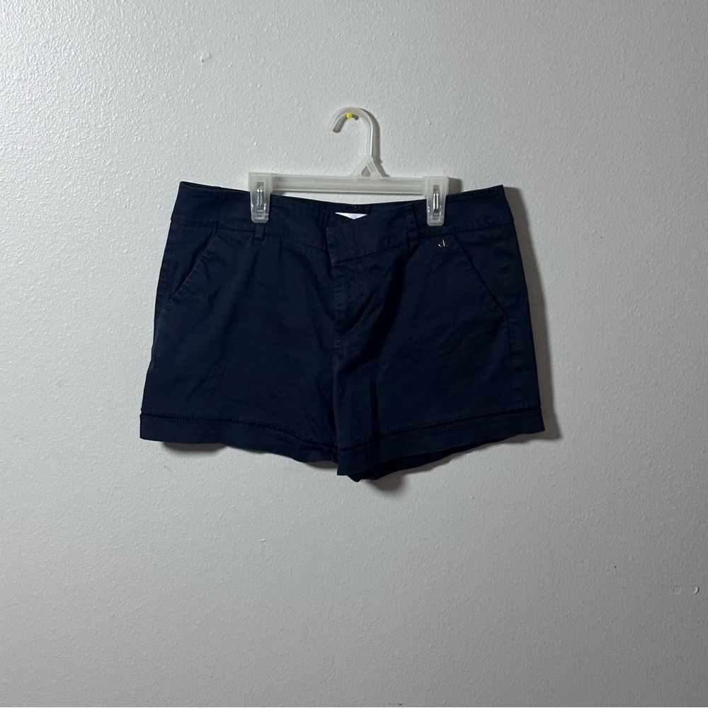 Calvin Klein Women Black‎ Casual Chino Shorts size 12.